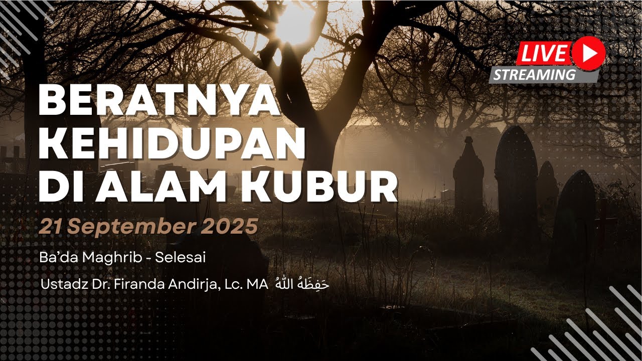 🔴[LIVE] Safari Dakwah | Ustadz Dr. Firanda Andirja, Lc. MA حَفِظَهُ اللهُ | MBMTV