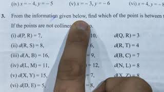 Basic concepts in Geometry Class 9 Practice set 1.1 std 9th Maths 2 Geometry SSC MH board in Hindi