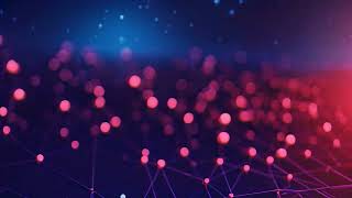 Abstract 3d rendering of network structure. Futuristic polygonal space low poly background with