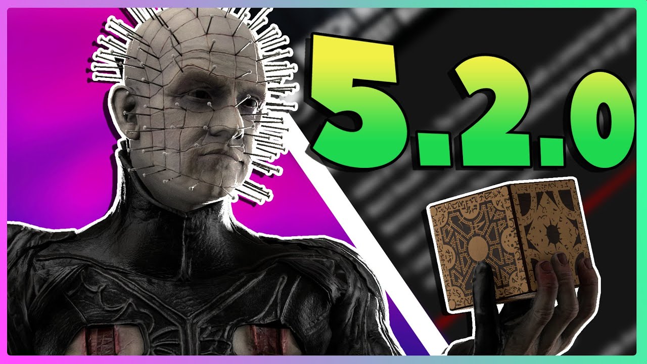 The Cenobite The Chatterer Console Dead Hard Fix Dbd Update Patch Notes 5 2 0 Youtube