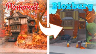 Decorating a Pinterest House in Bloxburg w/ Anix & Faulty 