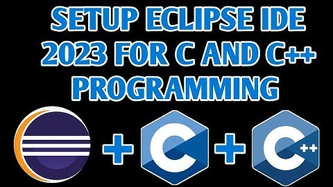 How to Set up Eclipse IDE for C and C++ Programming | Run C/C++ in Eclipse