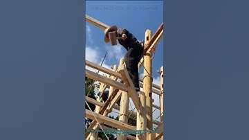 Traditional Timber Frame Joinery: Building a Wooden House