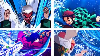 ALL WATER BREATHING FORMS (1ST - 11TH) - DEMON SLAYER HINOKAMI CHRONICLES 2 [2K 60FPS]