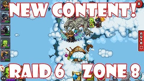 Bit Heroes New Content! Raid 6 + Zone 8!