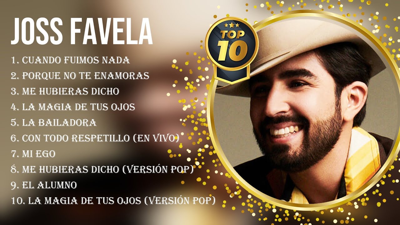 Las mejores canciones del álbum completo de Joss Favela 2023 - YouTube