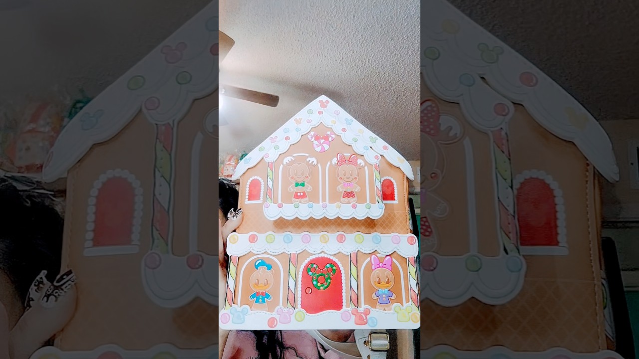 Loungefly Disney Mickey & Friends Gingerbread House Mini Backpack 