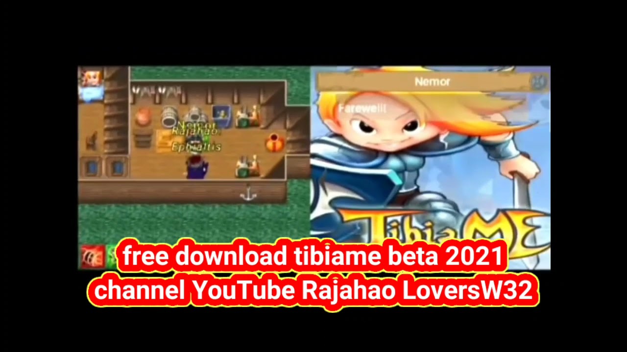 short video tutorial main Tibiame Beta 2021