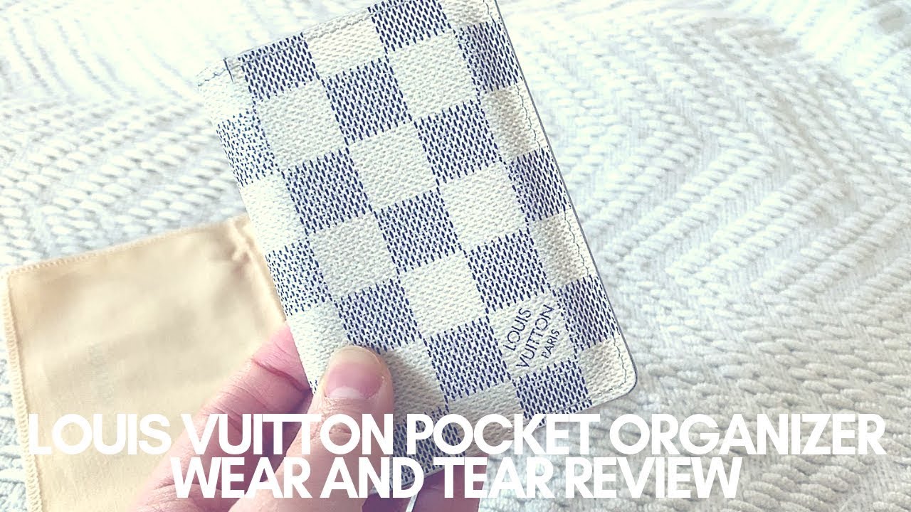 LOUIS VUITTON: POCKET ORGANISER (4 YEARS OF WEAR AND TEAR