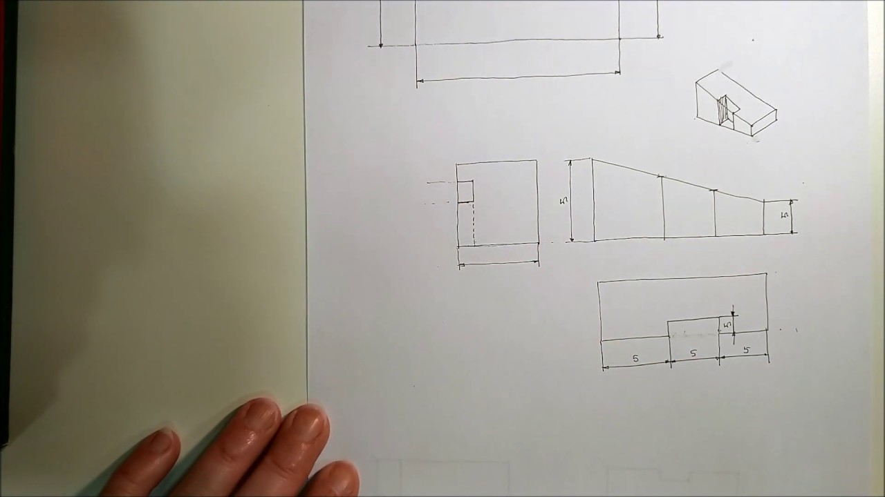 Norma acotación fabricación de una pieza inclinada