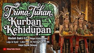 Madah Bakti 623 (Regio Kalimantan) Trima Tuhan Kurban Kehidupan | Cover Gaya Dayak Benuaq   Orkestra
