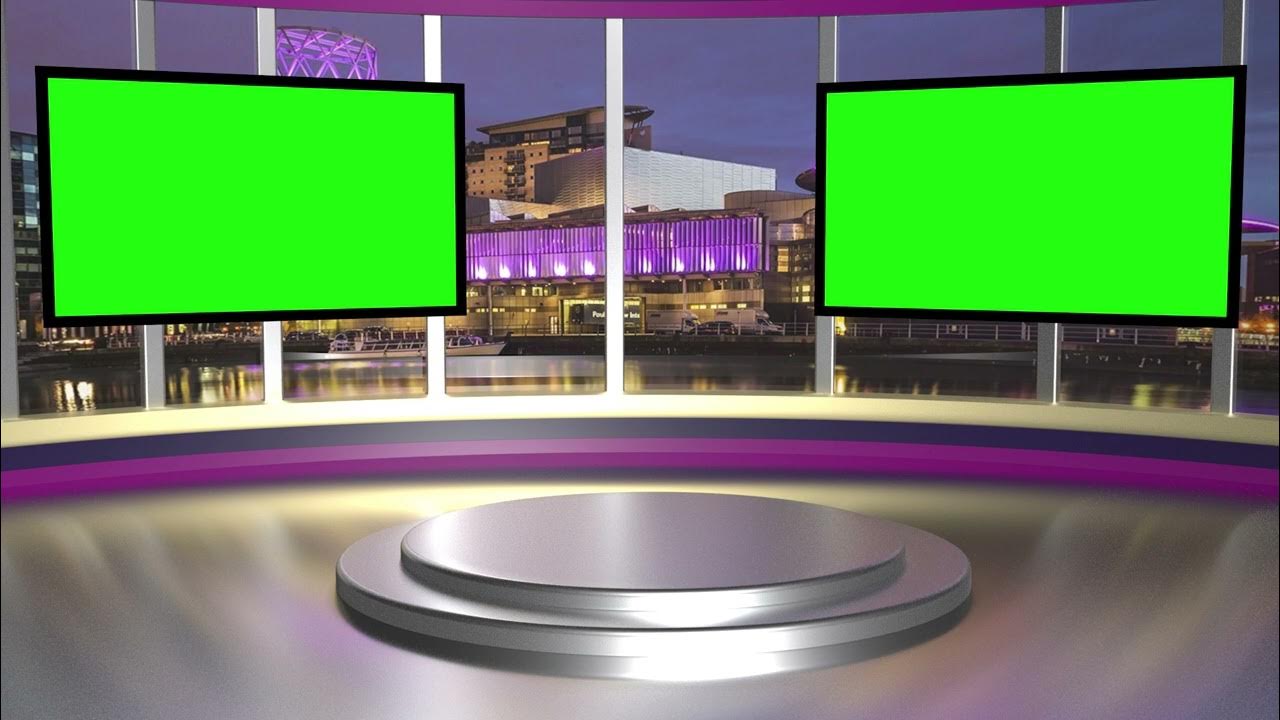 Green Screen Virtual Set RoyaltyFree Vmix After effects Premiere OBS Background