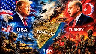 Dalkii Somalia Oo La Qaysaday Maraykan Iyo Turki Oo Kala Goostay Somalia