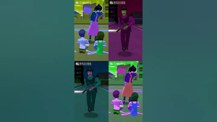 Which one do you like ? Sakura School Simulator Part 741 #shorts - Coffin Dance Song Cover