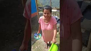 Hug Garne Ho Bhane Yaha Aw. #dailylifestyle #minivlog #wife