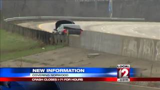 Accident shut down I-71 northbound at Smith Edwards for hours