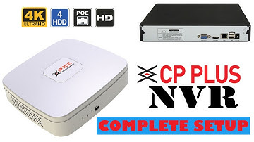 CP Plus NVR(Network Video Recorder) Complete Setup Part -2 (Hindi)