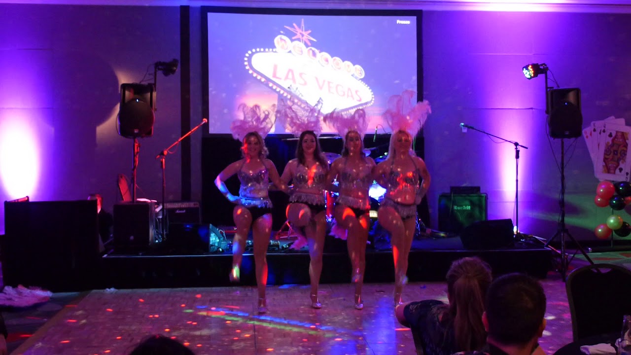 Les Folies de L'amour performing a Showgirl kickline routine - YouTube