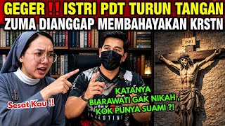 VIRALKAN🔥 DETIK² Istri Pdt KESURUPAN Roh Kudus Sebut Ust ZUMA Ibl!S Krn Jatah Perpuluhanya Habis