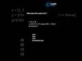Python Trick Question List Comprehension Side Effect ! #shorts #ytshorts #coding #ai #python #yt