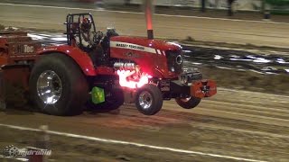 Red Hot Massey Ferguson V8 Diesel!  Prostock Tractorpulling  Hydrohid