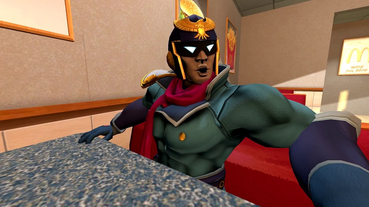 Captain Falcon Tries Online Dating