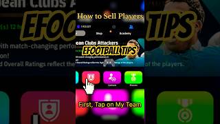 How to Sell Players in eFootball 2026🔥#efootball #efootball2026 #shorts