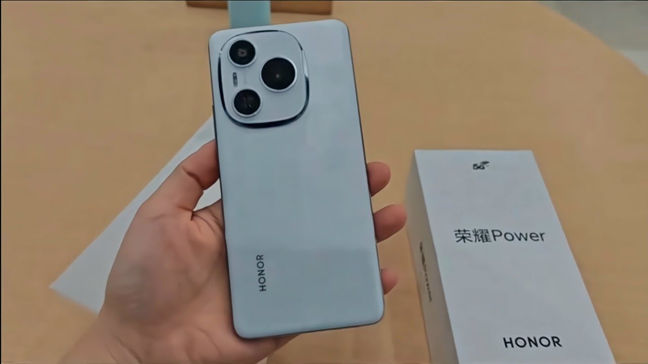 Honor Power Phone 5G 8000Mah Unboxing & Hands'on Experience! - YouTube