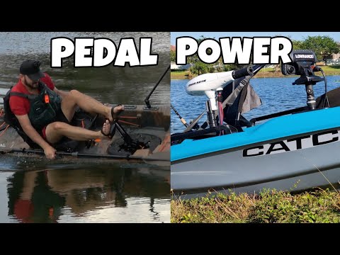 THE TRUTH Pedal drive kayaks vs Power driven Fishing Kayaks