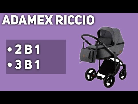 Универсальная коляска Adamex Riccio (2 в 1, 3 в 1)