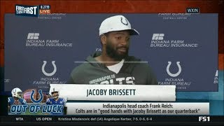 First Things First Indianapolis Head Coach Colts Are In Good Hands Jacoby As Our Quarterback