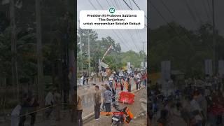 Presiden RI Prabowo Subianto Tiba di Banjarbaru