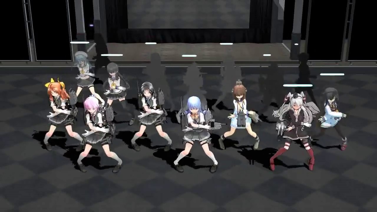 【MMD艦これ】陽炎型・夕雲型姉妹艦で「うそつき」