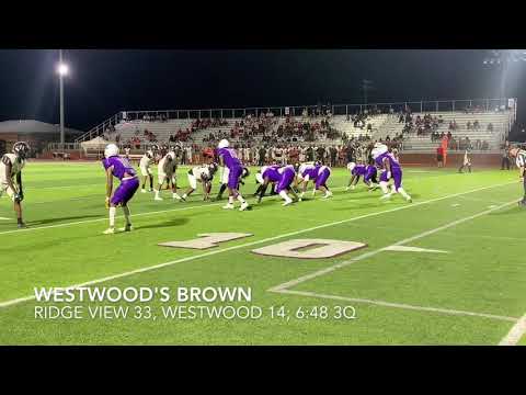 SCHSL Football: Westwood