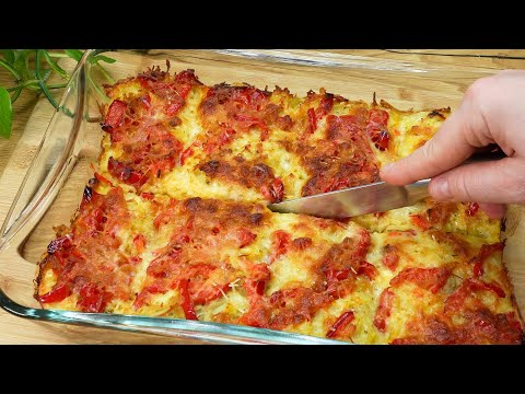 Просто натрите картошку, приготовьте это вкусное блюдо. Дешево и легко. АСМР