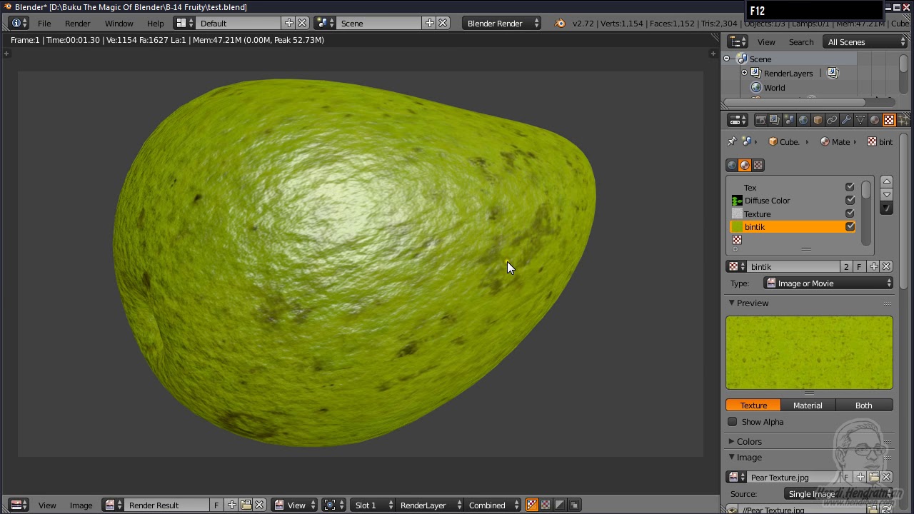 Как сделать текстуры в blender