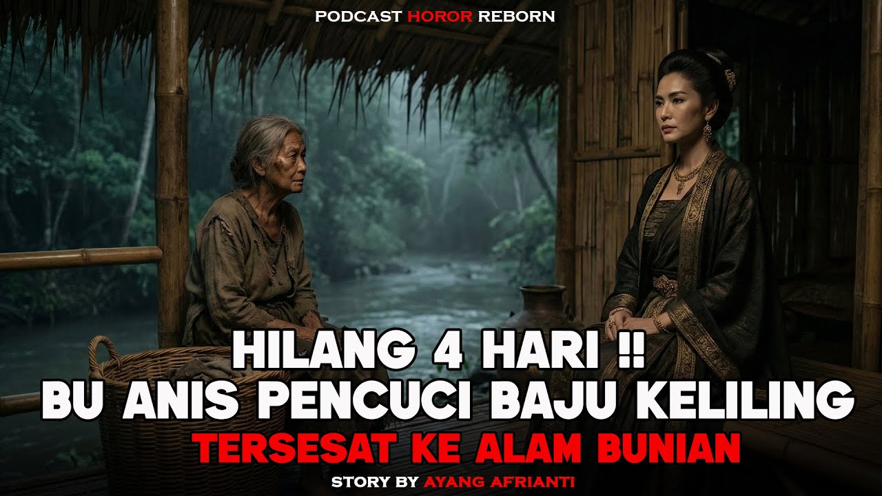 HILANG 4 HARI, KISAH BU ANIS PENCUCI BAJU KELILING TERSESAT KE ALAM BUNIAN ‼️