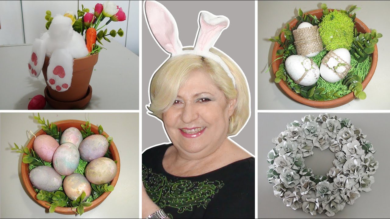 DIY: ΕΥΚΟΛΕΣ ΠΑΣΧΑΛΙΝΕΣ ΙΔΕΕΣ ΓΙΑ ΔΙΑΚΟΣΜΗΣΗ/Easiest Easter Ideas For Decoration | Efrosini