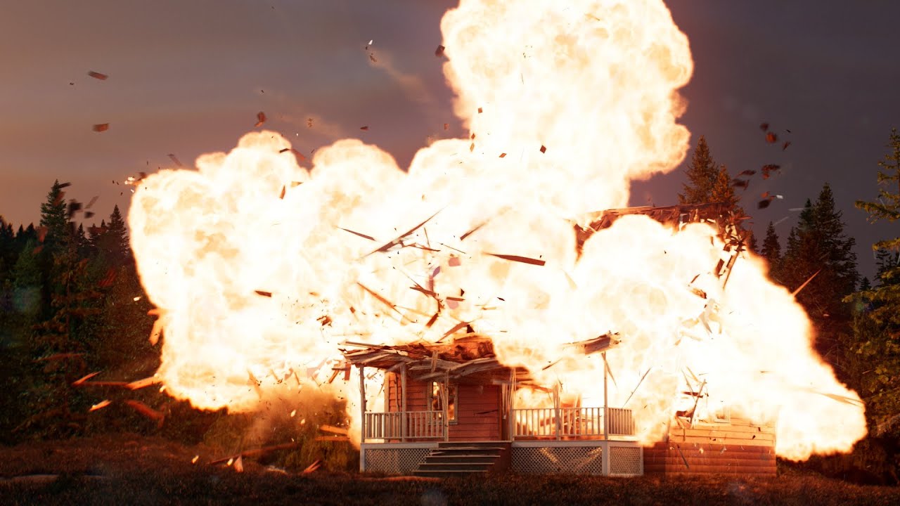 Houdini | House Explosion | Breakdown - YouTube