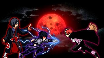 Sasuke Rinnegan V3 OP & Itachi S1 OP VS Code OP in Jumpforce Mugen