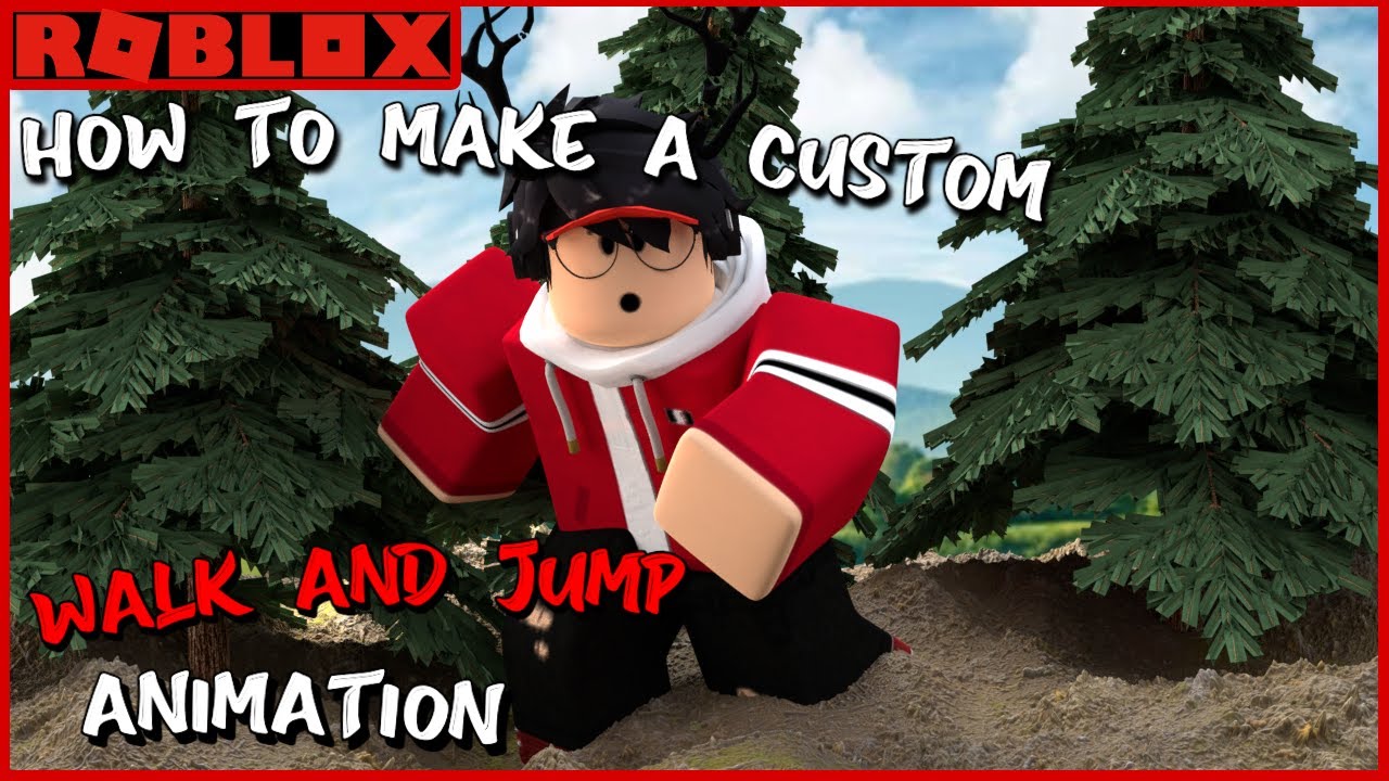 How To Make A Custom Walk And Jump Animation - YouTube