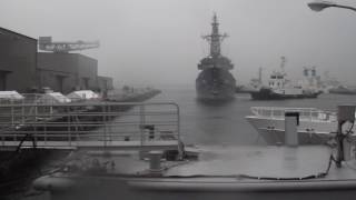 DSCF8718海上自衛隊 護衛艦 はたかぜ20110602横浜開港祭にて 新港ふ頭を出港