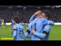 الهدف اﻵول  لمانشستر ستي على تشيلسي(15/2/2014)