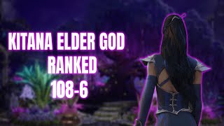 MK1 KITANA ELDER GOD RANKED! | Tough Matches And Insane Sub player!