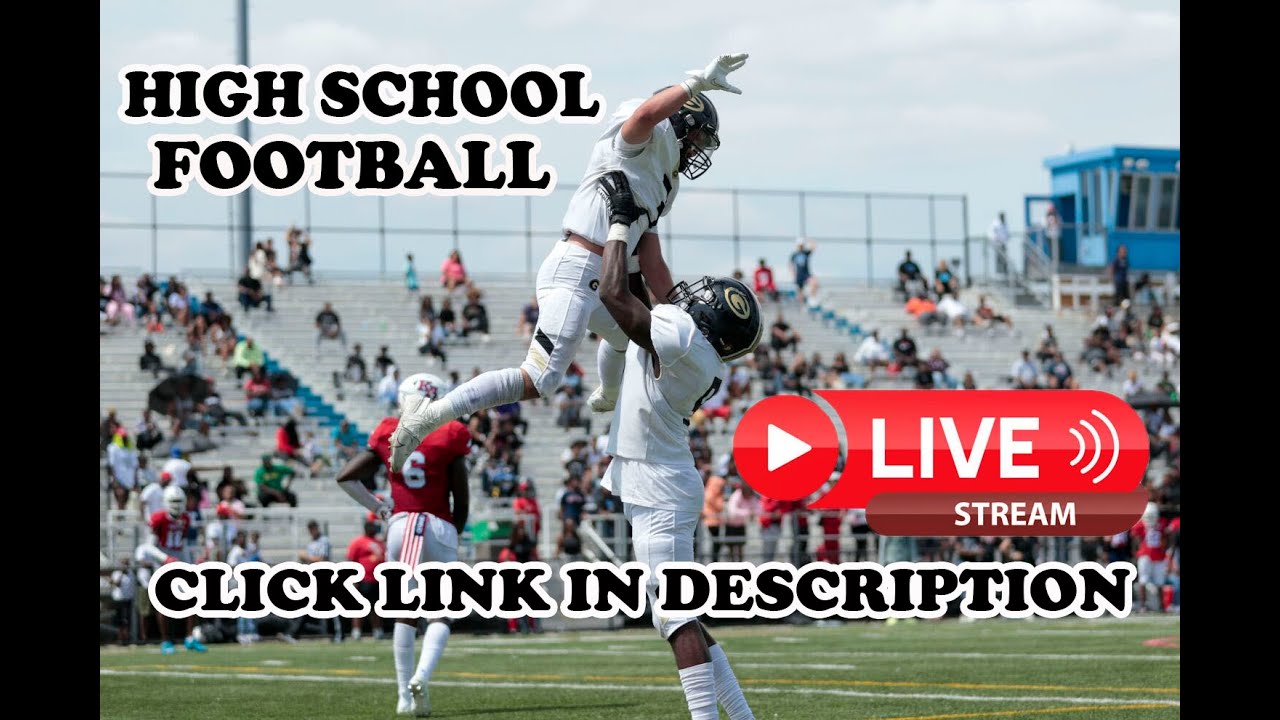 LIVE Hillcrest vs. Saraland High School Football 2022 YouTube