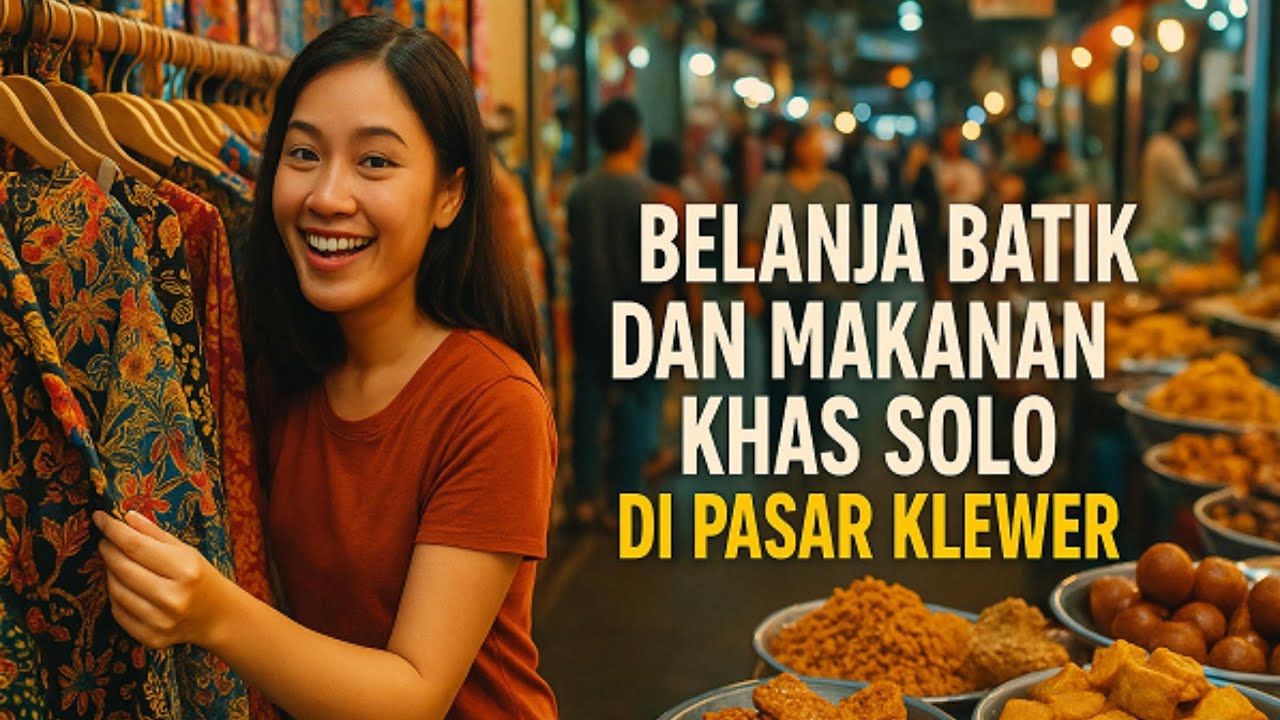 Solo Vlog : Belanja Batik dan Oleh-Oleh Khas Solo di Pasar Klewer