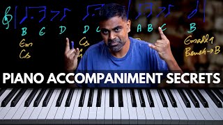 SECRETS to Solo Piano Accompaniment using Arpeggios and Choral Harmony