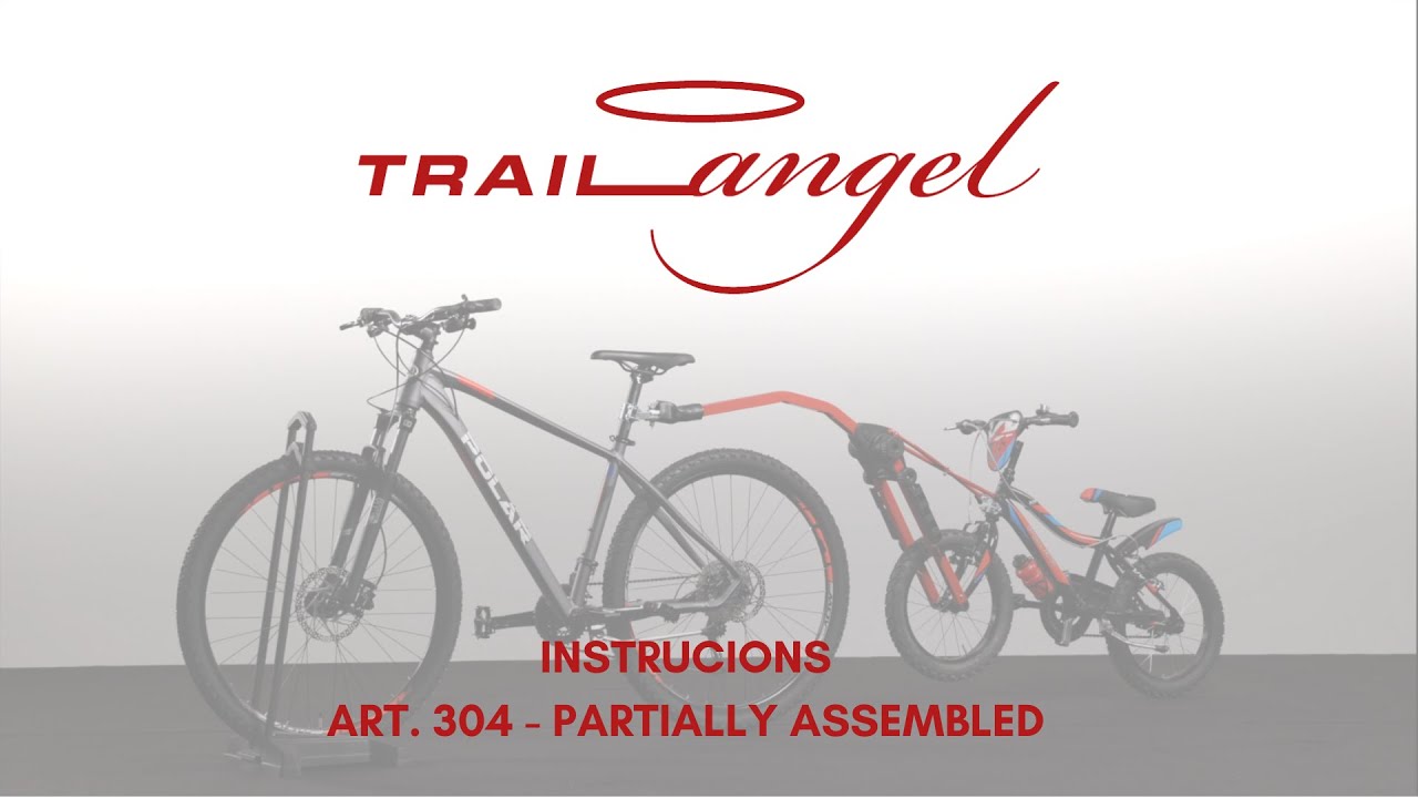 Fahrrad-Tandemstange 'Trail Angel', rot IWH 000304 (4045914003040)