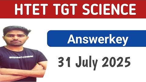 htet tgt science answerkey | HTET TGT SCIENCE ANSWERKEY ।htet tgt science answerkey  #htettgtscience