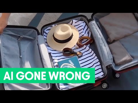 AI Tries to Open a Suitcase… and Fails Again